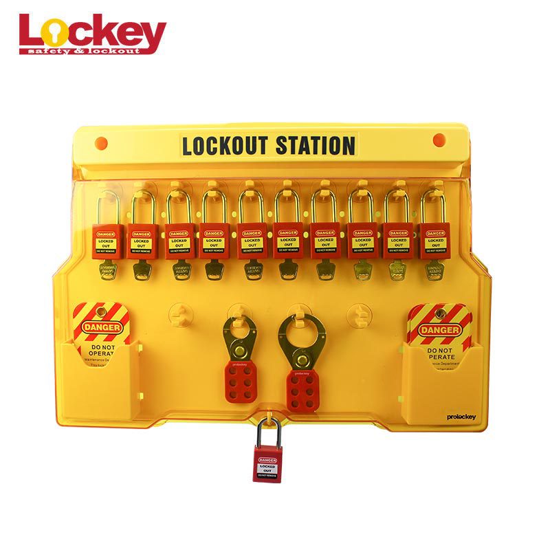 10-Lock Padlock Station LG02
