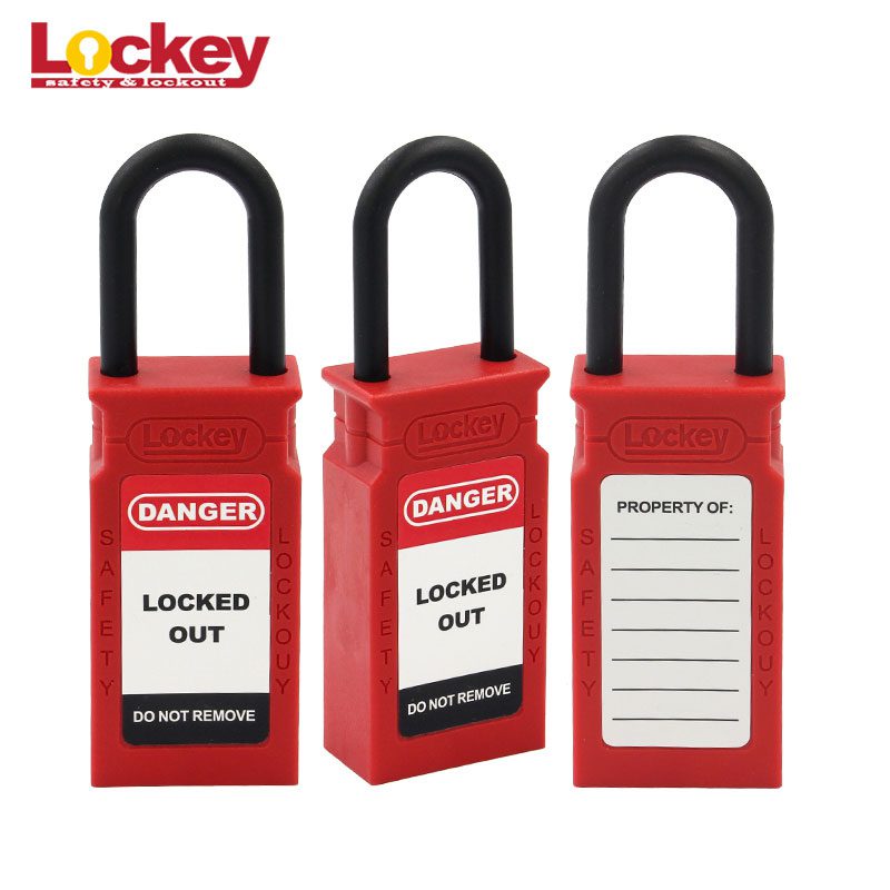 38mm Nylon Short Shackle Safety Padlock CPL38P