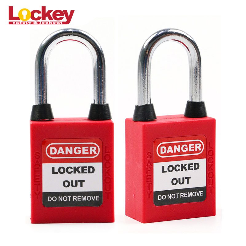 38mm Steel Short Shackle Safety Padlock P38SDP