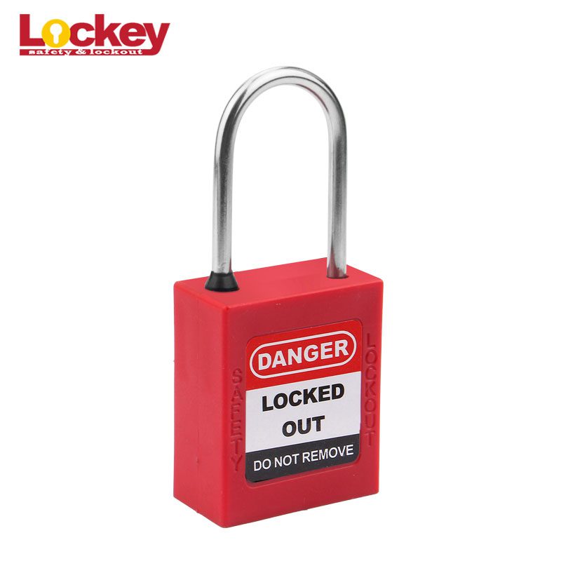 38mm Steel Short Shackle Safety Padlock P38SSD4
