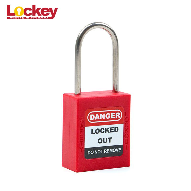 38mm Steel Short Shackle Safety Padlock P38SSD4