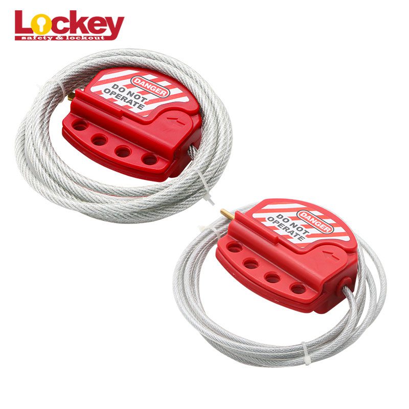 Adjustable Steel Cable Lockout CB01-6