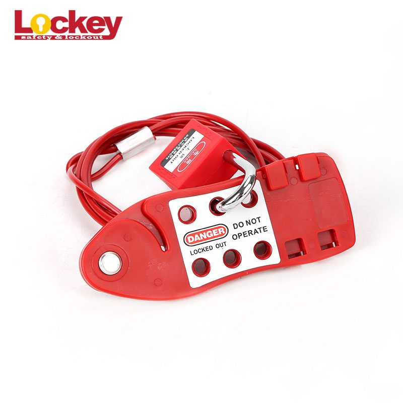 Economic Fish-Shaped Cable Lockout CB04