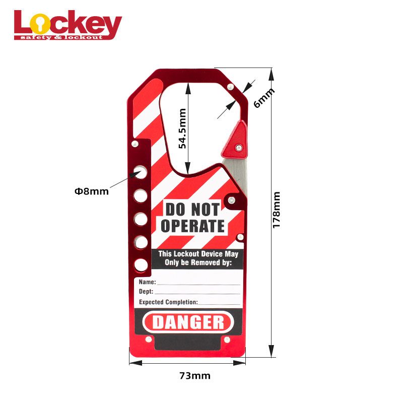 Aluminum Lockout Hasp LAH11