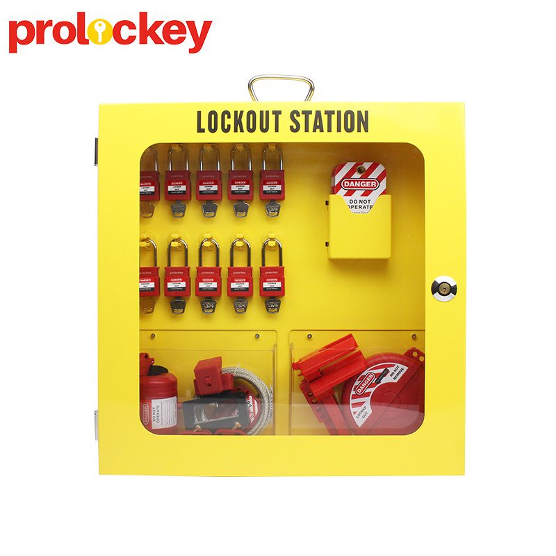 Safety Lockout Metal Padlock Station LK43